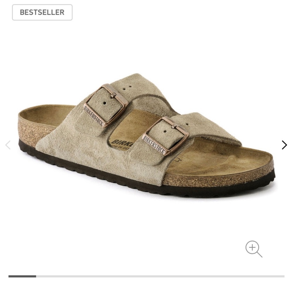 Birkenstock Arizona suede leather, size 39